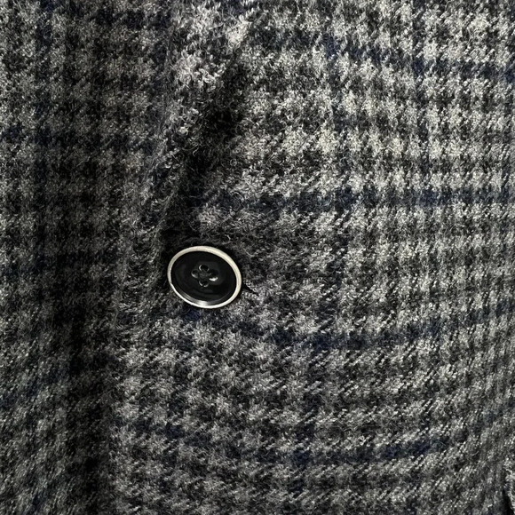 Joseph Abboud JOE Blazer Men 46 X-Long Slim Fit Wool Tweed Sport Coat Multicolor - Picture 9 of 9